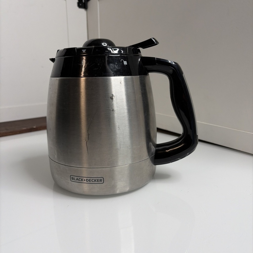 Black + Decker CM2035B 12 Cup Thermal Carafe Stainless Steel Replacement Part